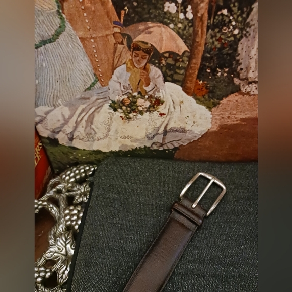 🐴 John W. Nordstrom Vintage Belt 🐎 Size 34 Men,Made In America 🇺🇸 😀 👌 - Picture 12 of 13